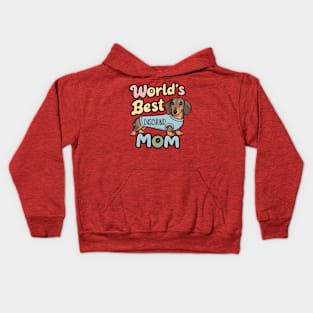 World's Best Corgi Mom Dog Owner Kids Hoodie